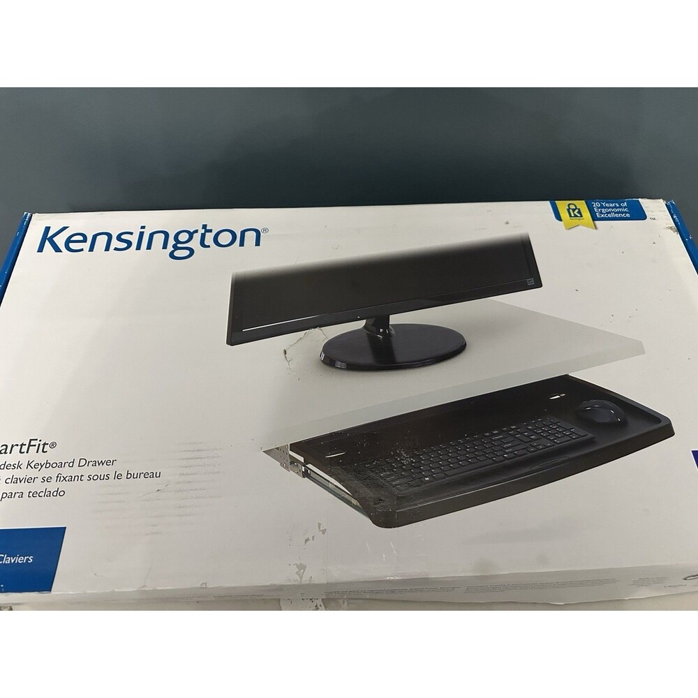 Kensington UnderDesk Comfort Keyboard Drawer with SmartFit System K60004US